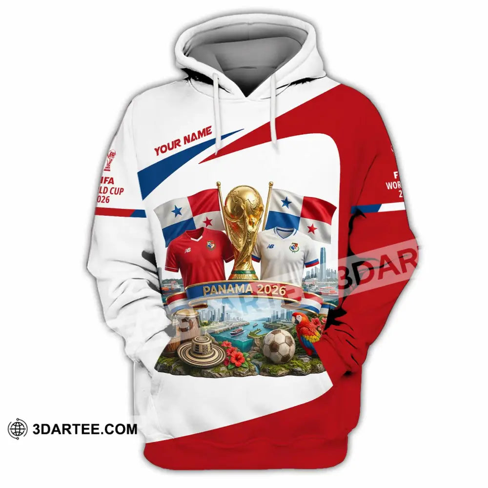 Unisex Shirt - Custom Panama World Cup 2026 3D Shirt - Hoodie / S - T-shirt