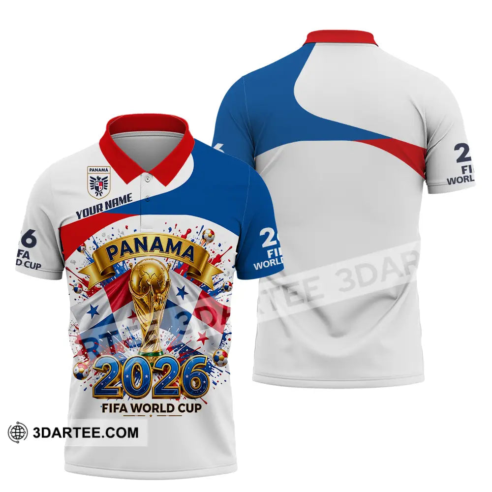Unisex Shirt - Custom Panama World Cup 2026 3D Shirt - Polo Shirt / S - T-shirt