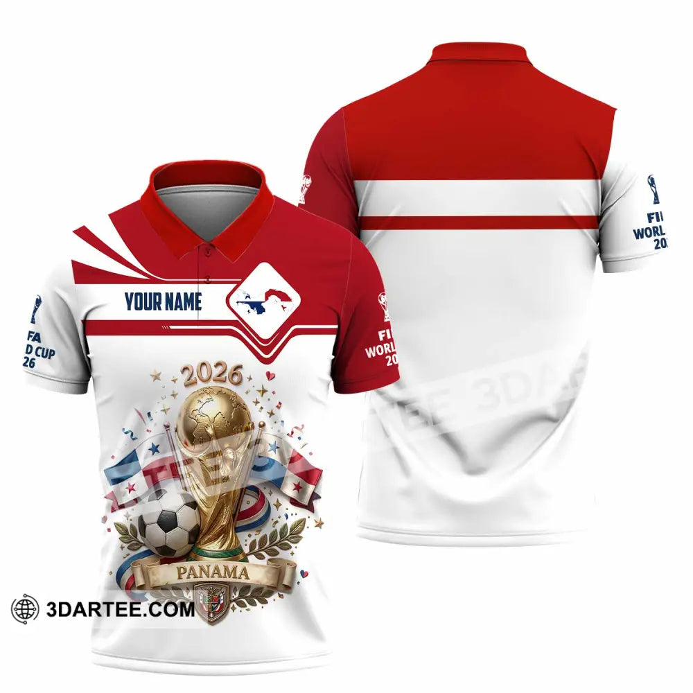 Unisex Shirt - Custom Panama World Cup 2026 3D Shirt - Polo Shirt / S - T-shirt