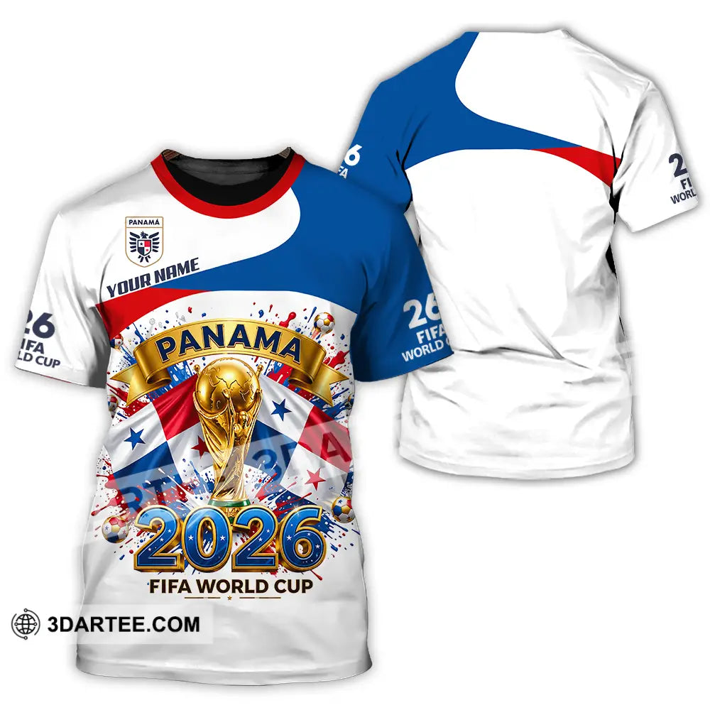 Unisex Shirt - Custom Panama World Cup 2026 3D Shirt - T-Shirt / S - T-shirt