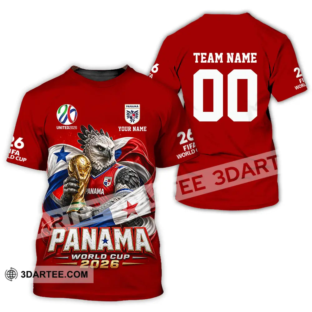 Unisex Shirt - Custom Panama World Cup 2026 3D Shirt - T-Shirt / S - T-shirt