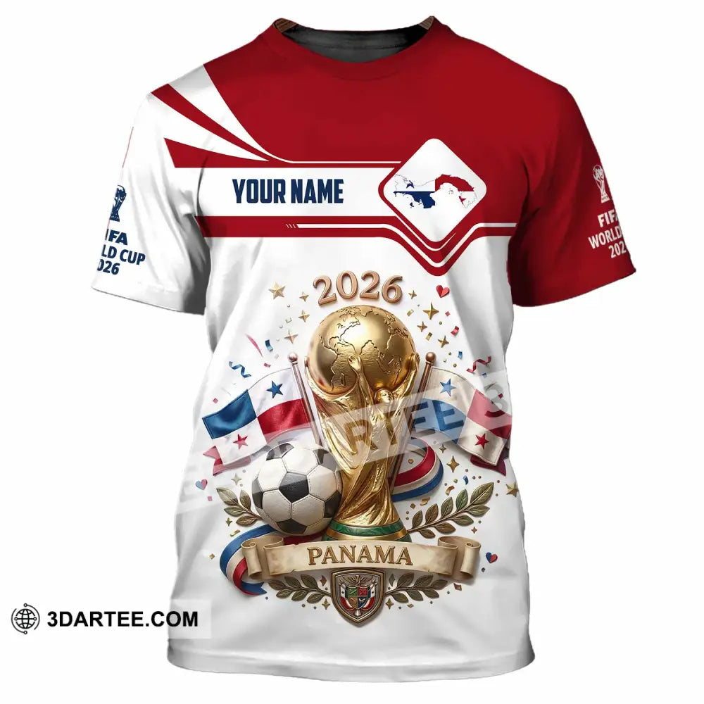 Unisex Shirt - Custom Panama World Cup 2026 3D Shirt - T-Shirt / S - T-shirt