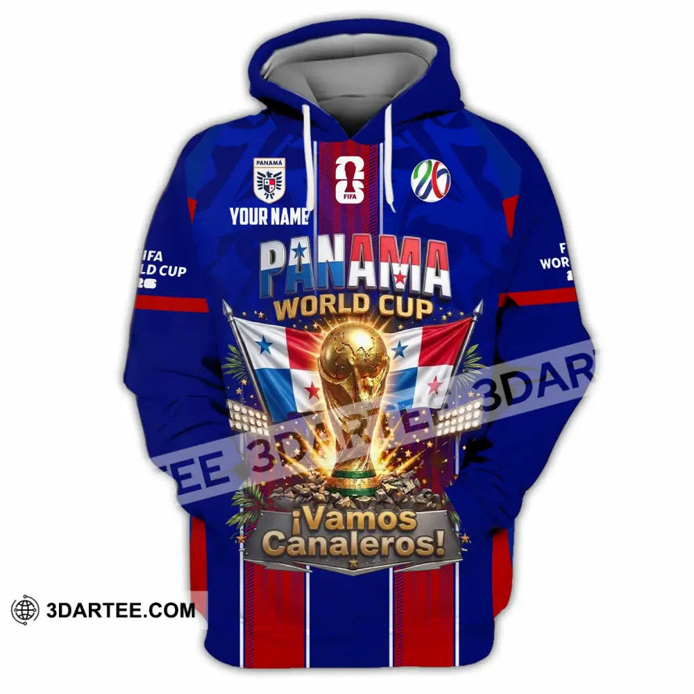 Unisex Shirt - Custom Panama World Cup 2026 Shirt - Hoodie / S - T-shirt