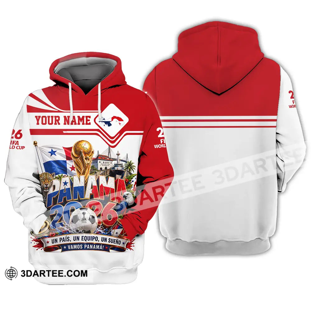 Unisex Shirt - Custom Panama World Cup 2026 Shirt - Hoodie / S - T-shirt