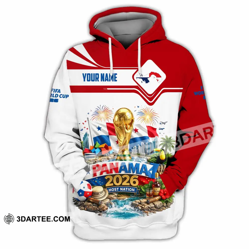 Unisex Shirt - Custom Panama World Cup 2026 Shirt - Hoodie / S - T-shirt
