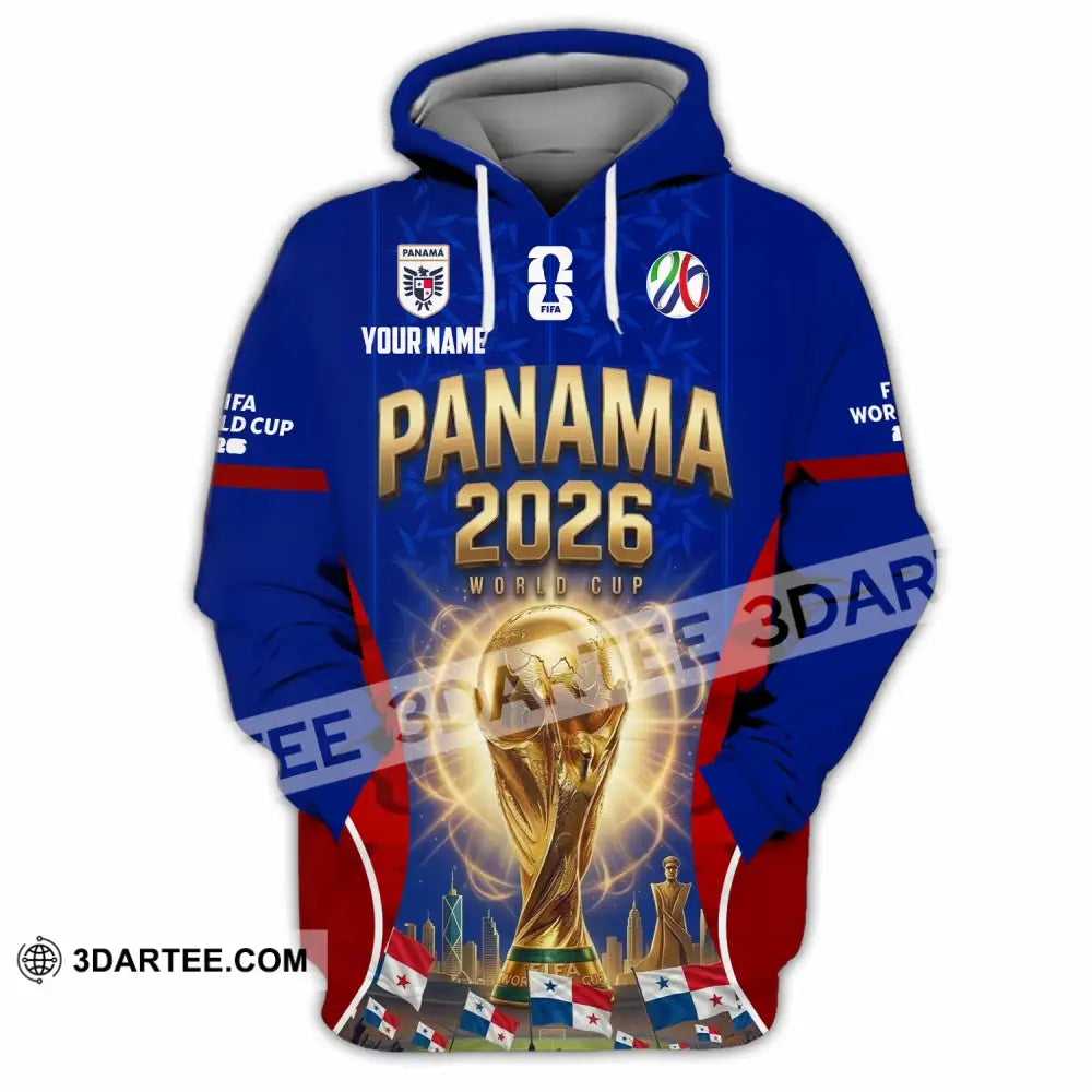 Unisex Shirt - Custom Panama World Cup 2026 Shirt - Hoodie / S - T-shirt