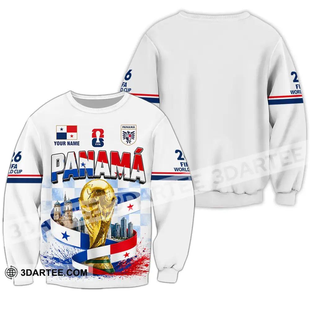 Unisex Shirt - Custom Panama World Cup 2026 Shirt - Long Sleeve / S - T-shirt
