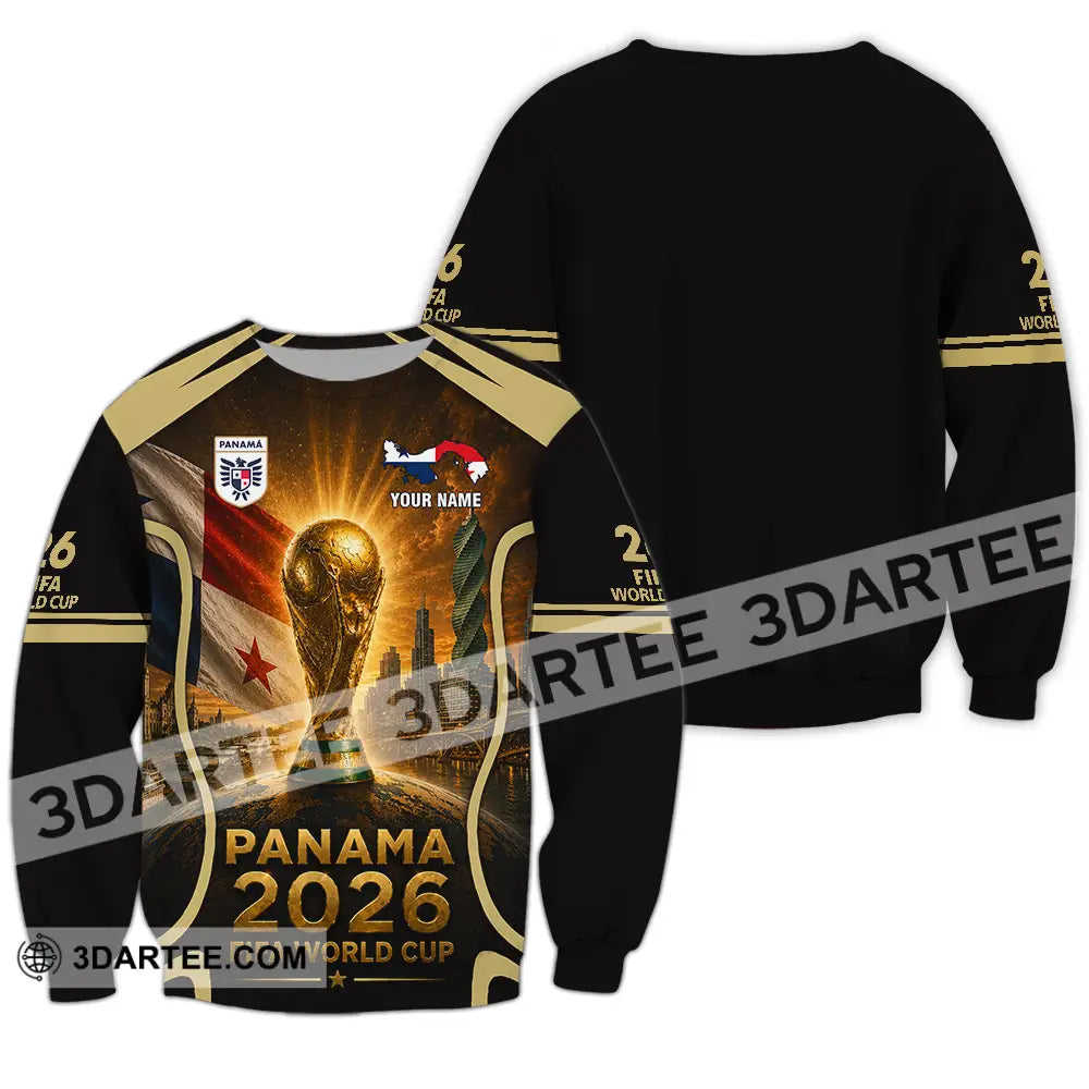 Unisex Shirt - Custom Panama World Cup 2026 Shirt - Long Sleeve / S - T-shirt