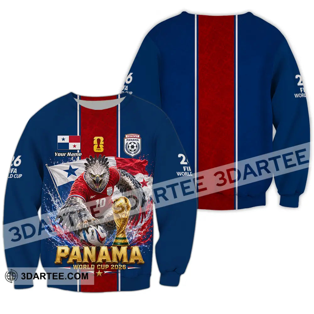 Unisex Shirt - Custom Panama World Cup 2026 Shirt - Long Sleeve / S - T-shirt