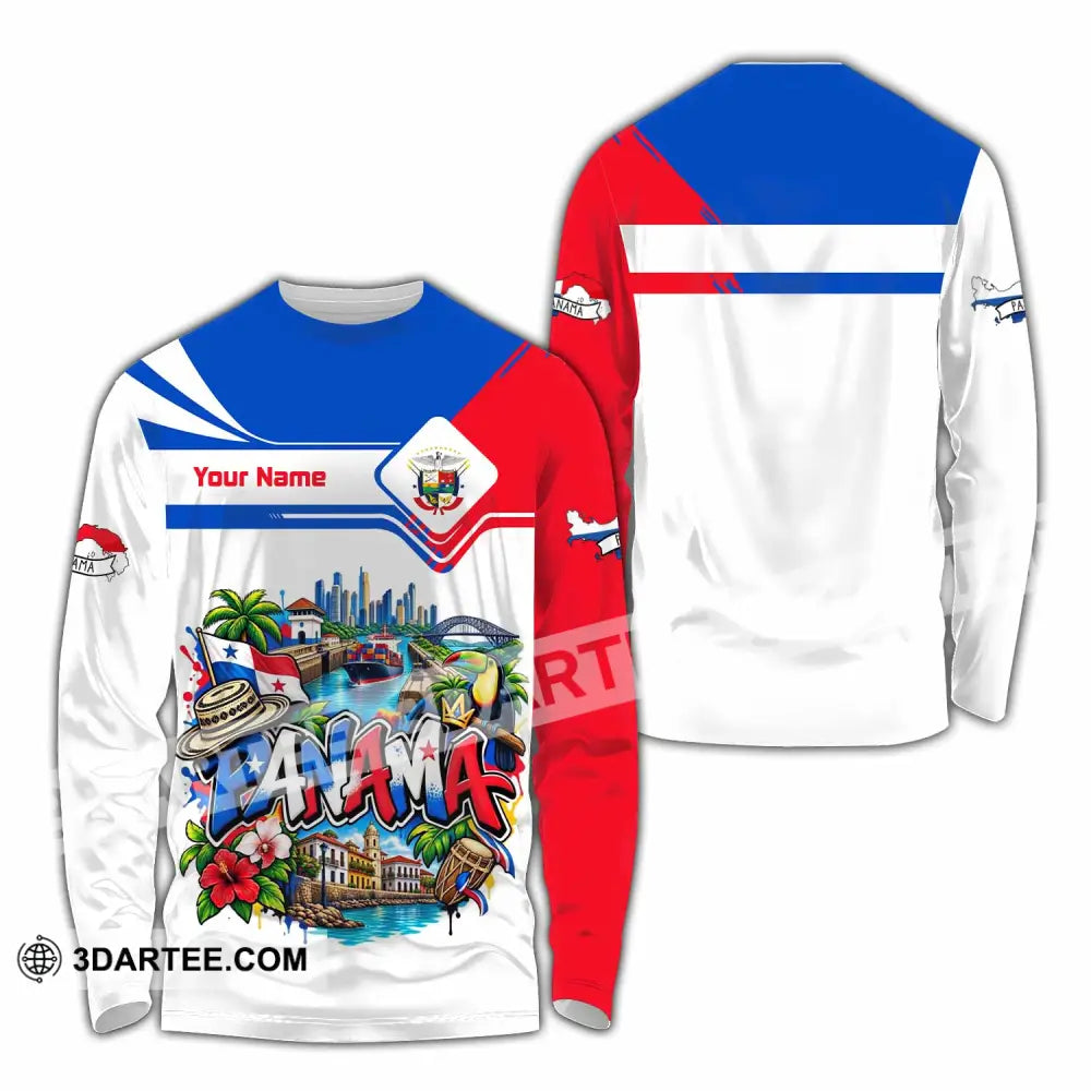 Unisex Shirt - Custom Panama Shirt - Long Sleeve Shirt / S - T-shirt