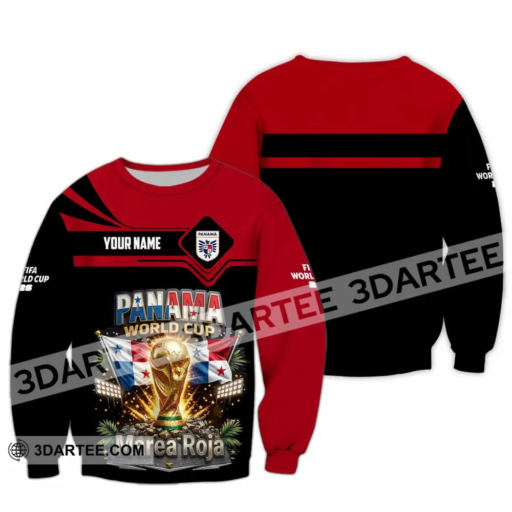 Unisex Shirt - Custom Panama World Cup 2026 Shirt - Long Sleeve / S - T-shirt