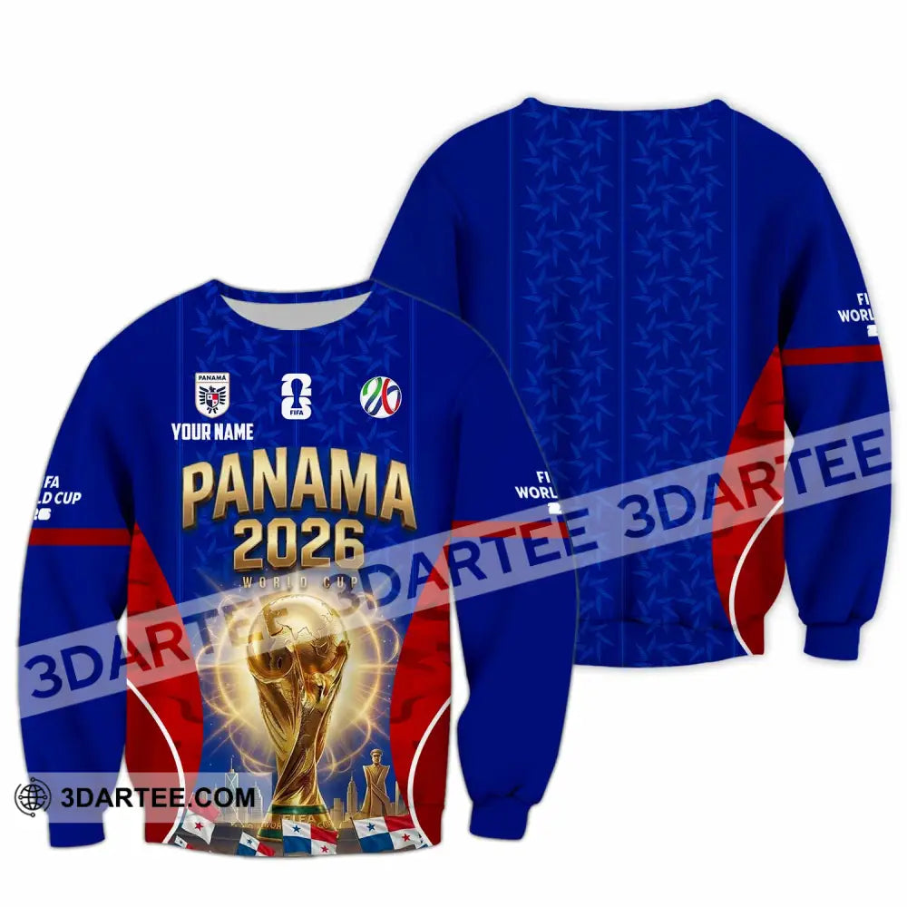 Unisex Shirt - Custom Panama World Cup 2026 Shirt - Long Sleeve / S - T-shirt
