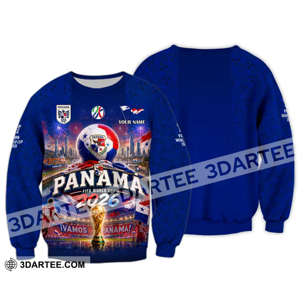 Unisex Shirt - Custom Panama World Cup 2026 Shirt - Long Sleeve / S - T-shirt