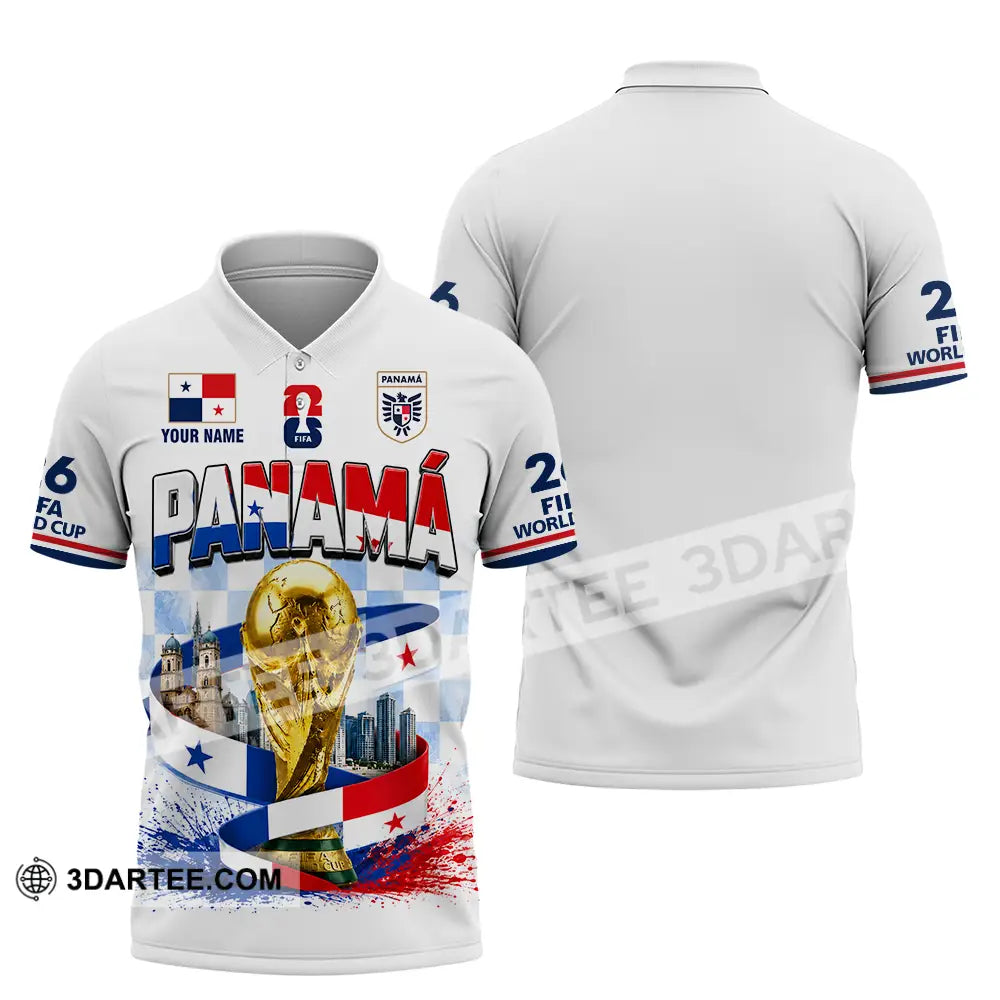 Unisex Shirt - Custom Panama World Cup 2026 Shirt - Polo Shirt / S - T-shirt