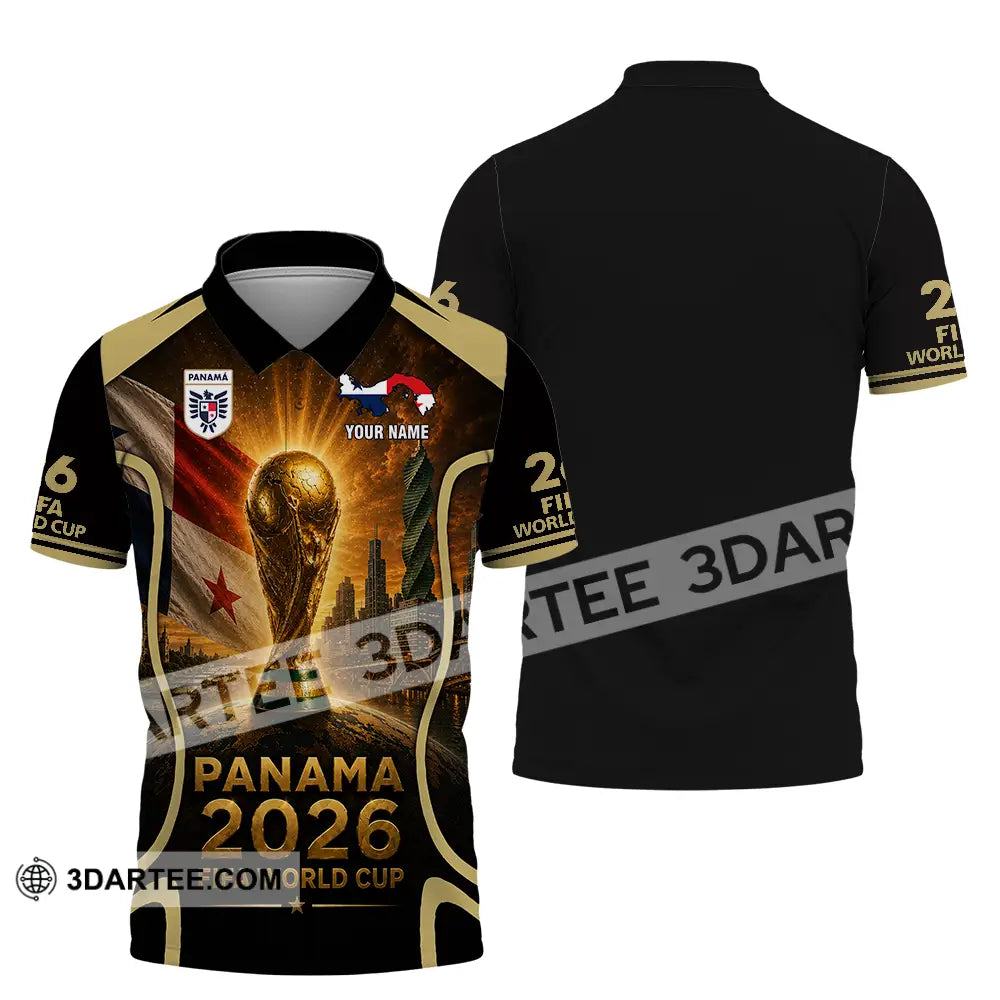 Unisex Shirt - Custom Panama World Cup 2026 Shirt - Polo Shirt / S - T-shirt