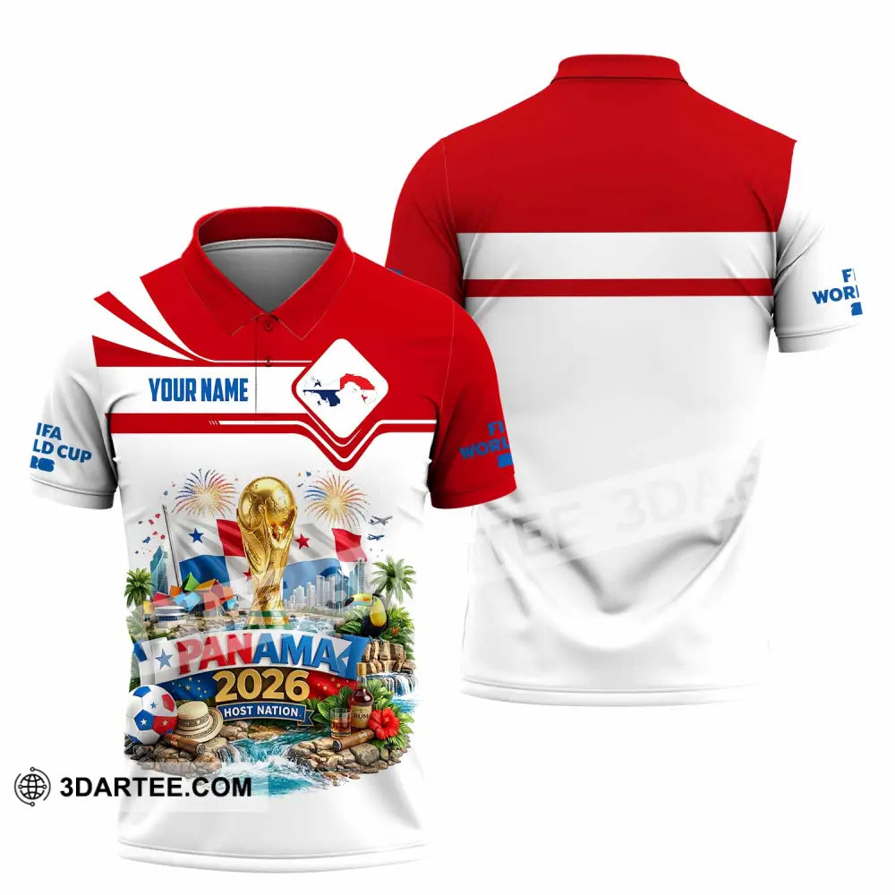 Unisex Shirt - Custom Panama World Cup 2026 Shirt - Polo Shirt / S - T-shirt