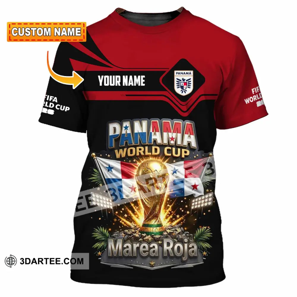 Unisex Shirt - Custom Panama World Cup 2026 Shirt - T-shirt