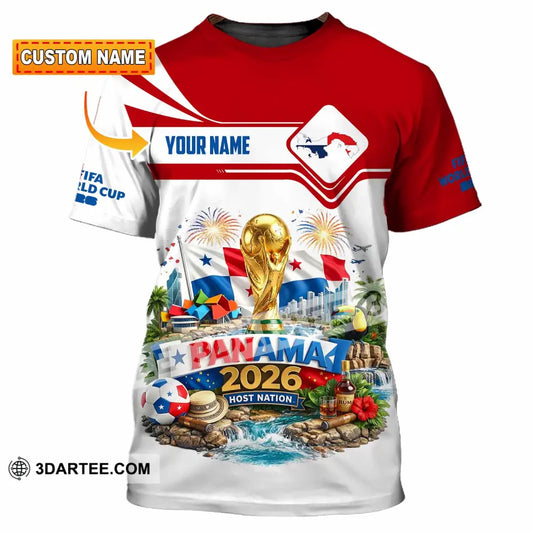 Unisex Shirt - Custom Panama World Cup 2026 Shirt - T-shirt