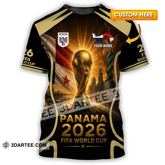 Unisex Shirt - Custom Panama World Cup 2026 Shirt - T-shirt