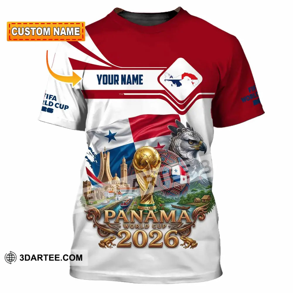 Unisex Shirt - Custom Panama World Cup 2026 Shirt - T-shirt