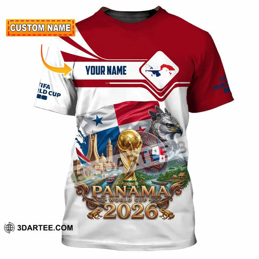 Unisex Shirt - Custom Panama World Cup 2026 Shirt - T-shirt