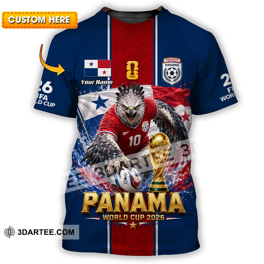 Unisex Shirt - Custom Panama World Cup 2026 Shirt - T-shirt