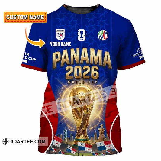 Unisex Shirt - Custom Panama World Cup 2026 Shirt - T-shirt
