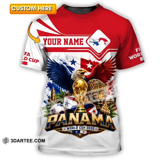 Unisex Shirt - Custom Panama World Cup 2026 Shirt - T-shirt