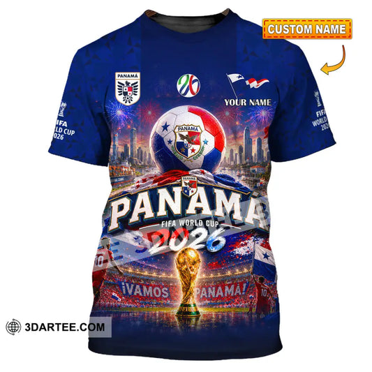 Unisex Shirt - Custom Panama World Cup 2026 Shirt - T-shirt