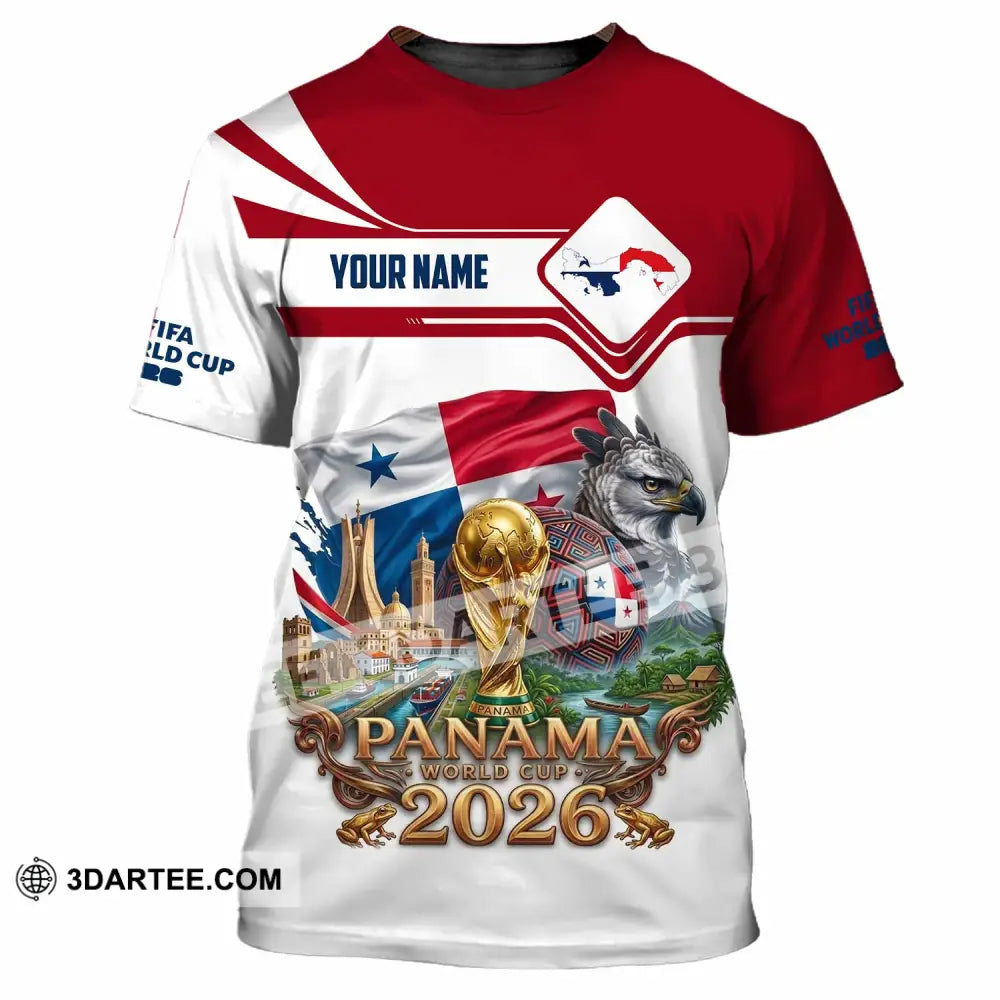 Unisex Shirt - Custom Panama World Cup 2026 Shirt - T-Shirt / S - T-shirt