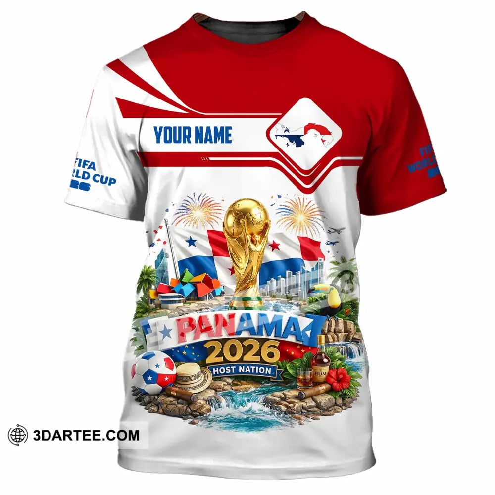 Unisex Shirt - Custom Panama World Cup 2026 Shirt - T-Shirt / S - T-shirt