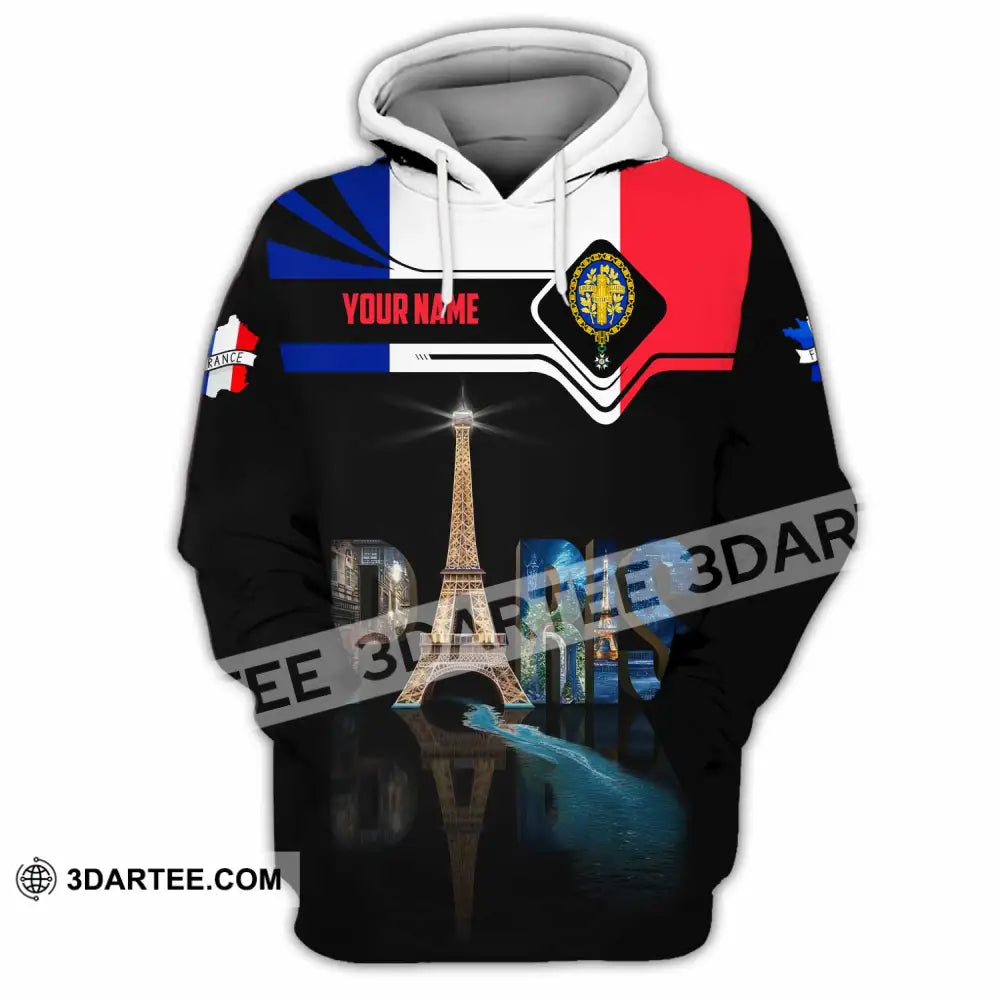 Unisex Shirt - Custom Paris 3D Shirt Hoodie / S T-shirt