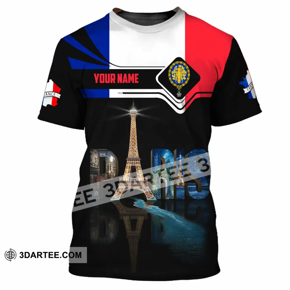 Unisex Shirt - Custom Paris 3D Shirt T-Shirt / S T-shirt
