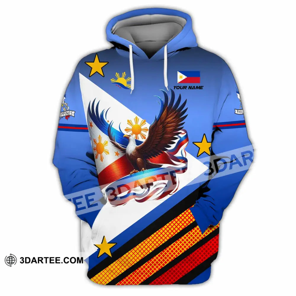 Unisex Shirt - Custom Philippines 3D Shirt Hoodie / S T-shirt