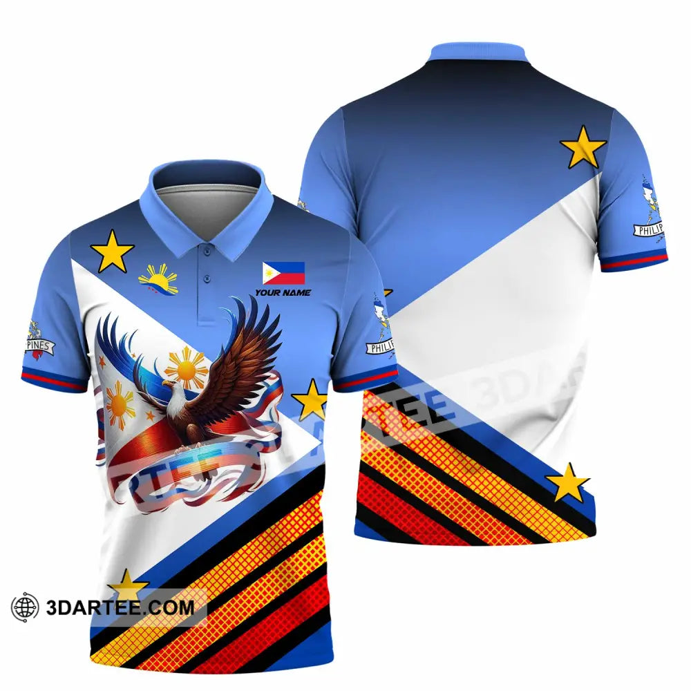 Unisex Shirt - Custom Philippines 3D Shirt Polo Shirt / S T-shirt