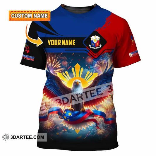 Unisex Shirt - Custom Philippines 3D Shirt T-shirt