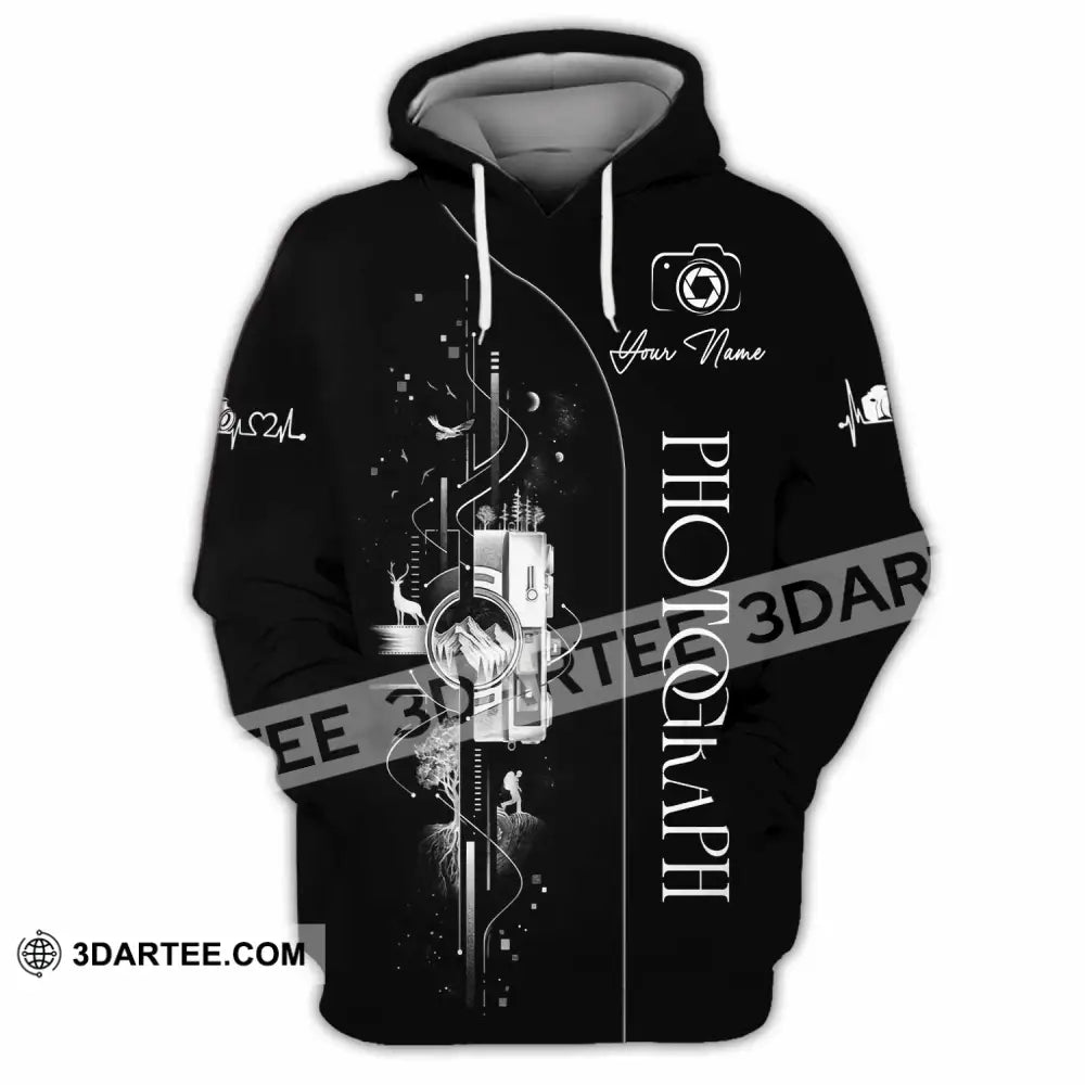 Unisex Shirt - Custom Photograph 3D Shirt - Hoodie / S - T-shirt