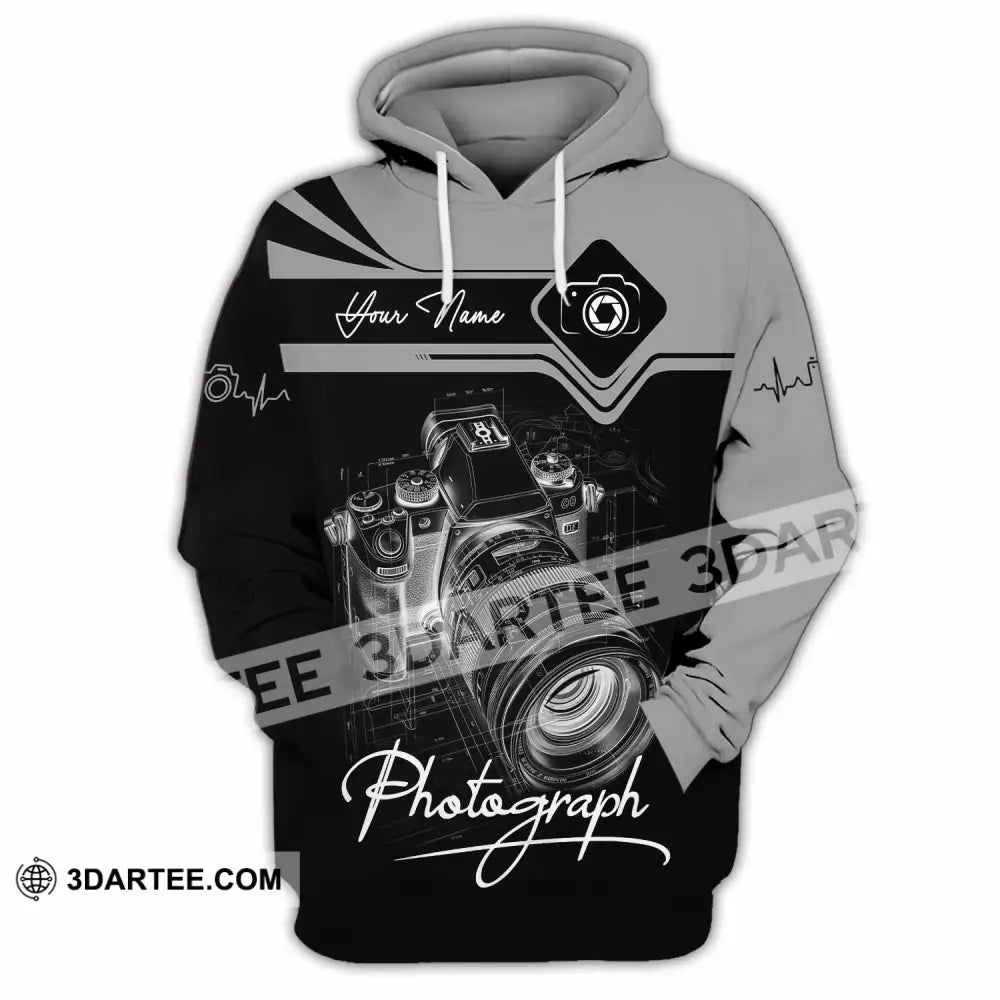 Unisex Shirt - Custom Photograph 3D Shirt Hoodie / S T-shirt