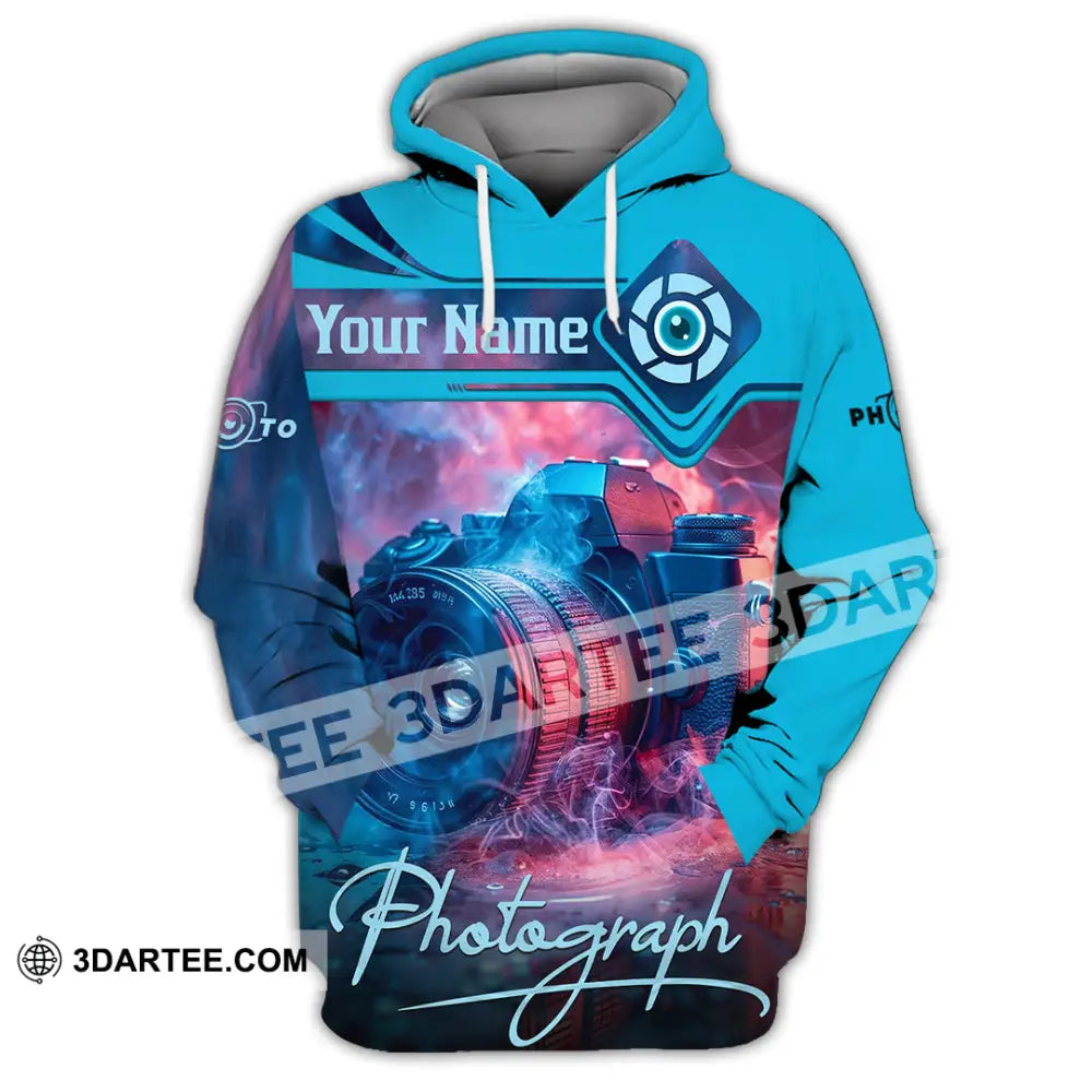 Unisex Shirt - Custom Photograph 3D Shirt Hoodie / S T-shirt