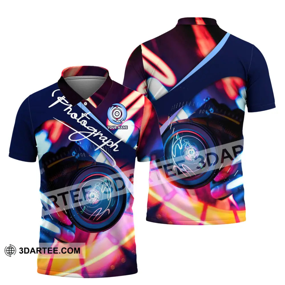 Unisex Shirt - Custom Photograph 3D Shirt Polo Shirt / S T-shirt