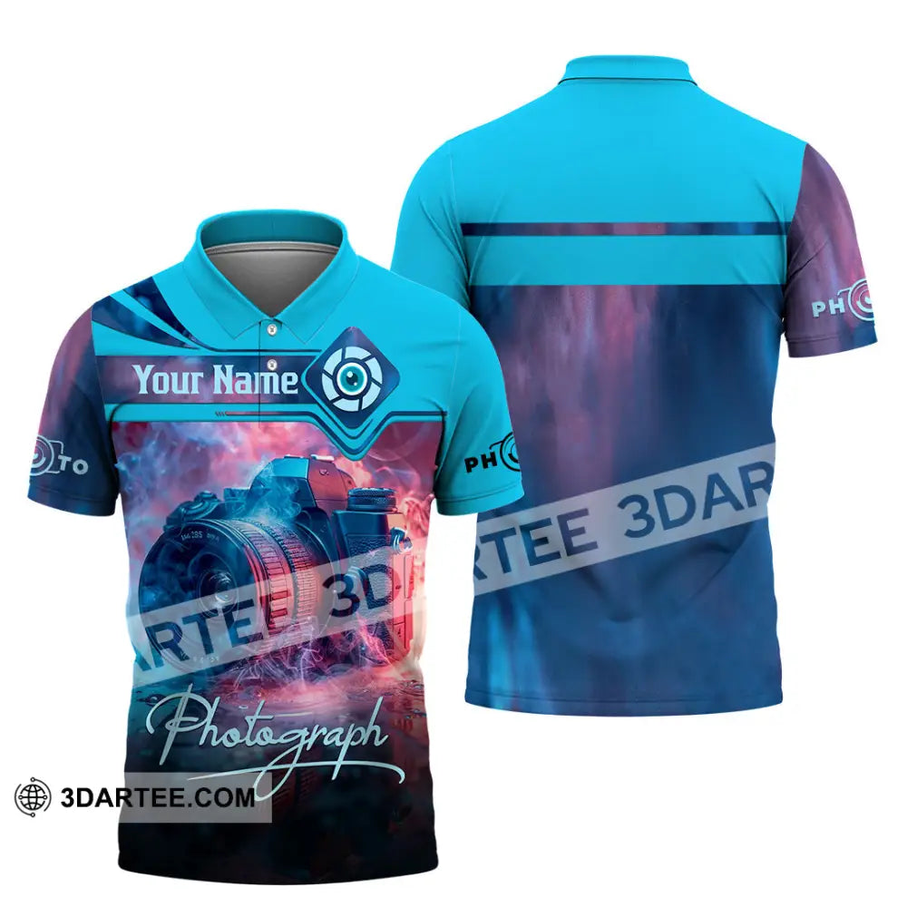 Unisex Shirt - Custom Photograph 3D Shirt Polo Shirt / S T-shirt