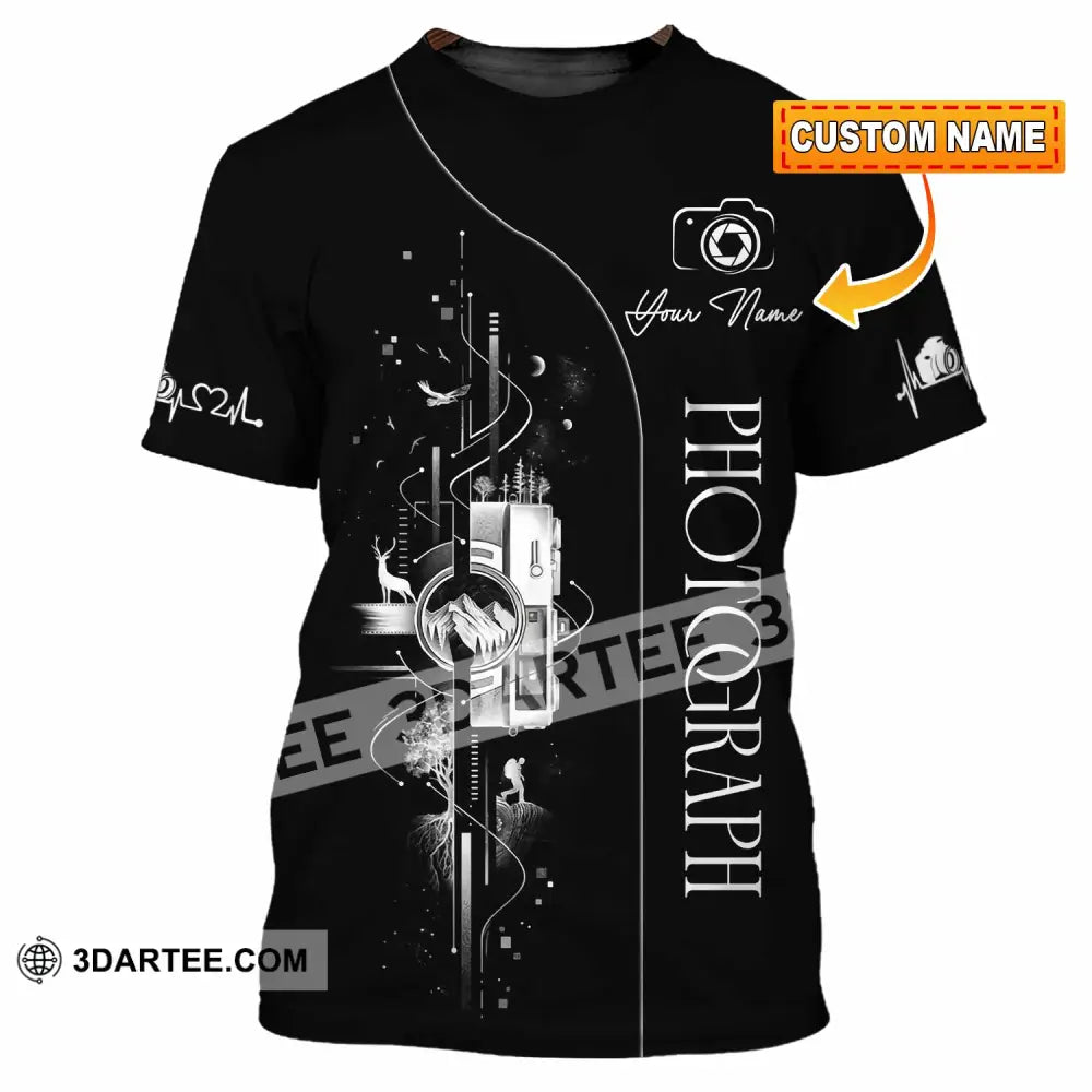 Unisex Shirt - Custom Photograph 3D Shirt - T-shirt