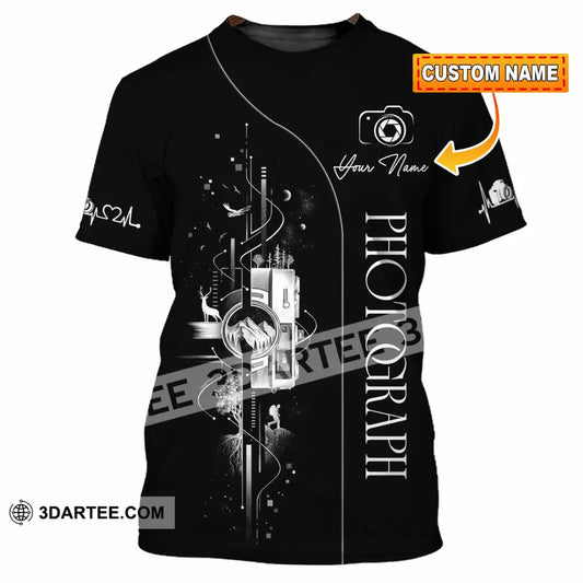 Unisex Shirt - Custom Photograph 3D Shirt - T-shirt
