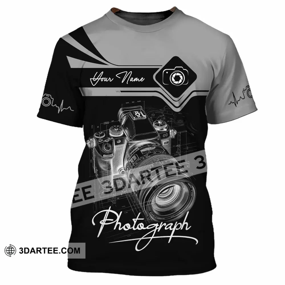 Unisex Shirt - Custom Photograph 3D Shirt T-Shirt / S T-shirt