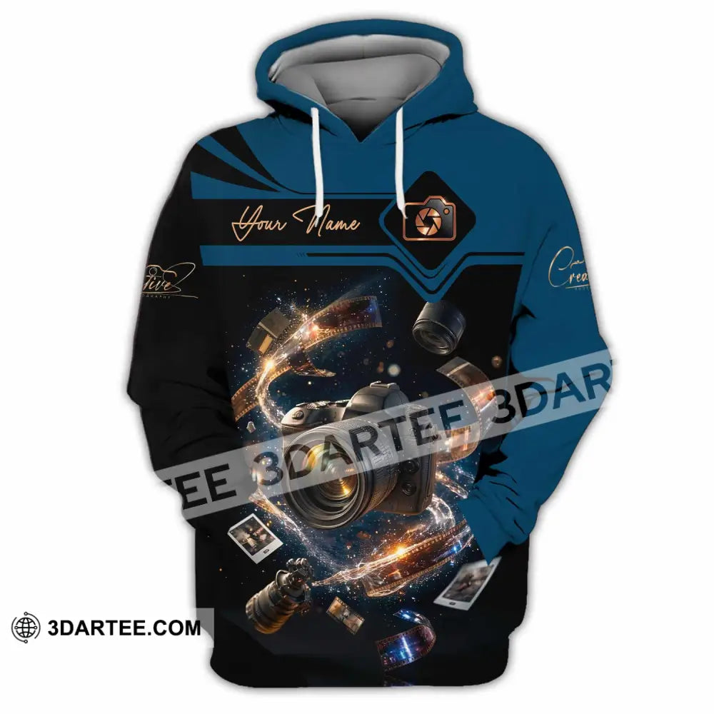 Unisex Shirt - Custom Photographer 3D Shirt - Hoodie / S - T-shirt