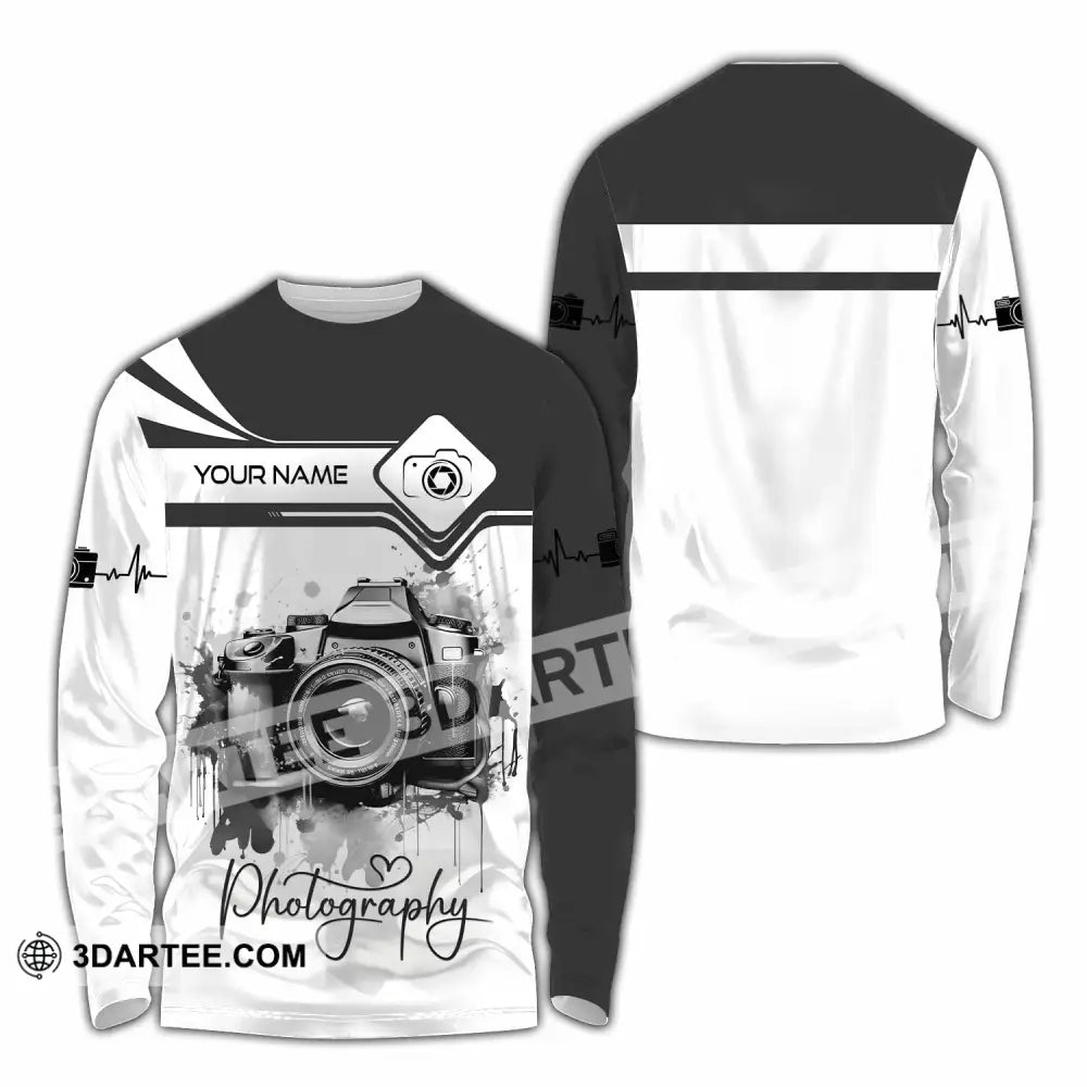 Unisex Shirt - Custom Photography 2026 3D Shirt - Long Sleeve Shirt / S - T-shirt