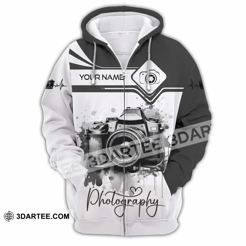 Unisex Shirt - Custom Photography 2026 3D Shirt - Zipper Hoodie / S - T-shirt