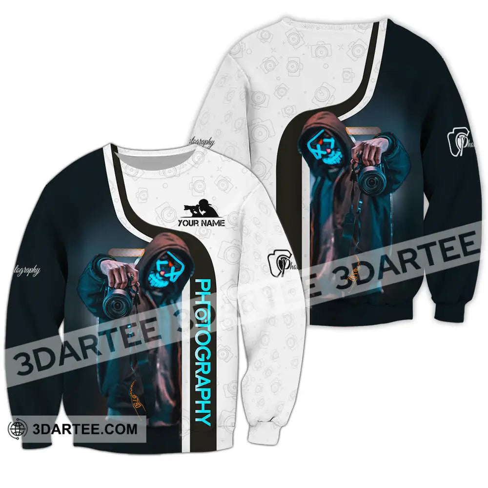 Unisex Shirt - Custom Photography 3D Shirt Long Sleeve / S T-shirt