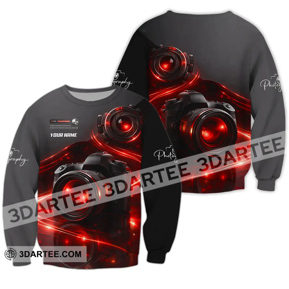 Unisex Shirt - Custom Photography 3D Shirt - Long Sleeve / S - T-shirt