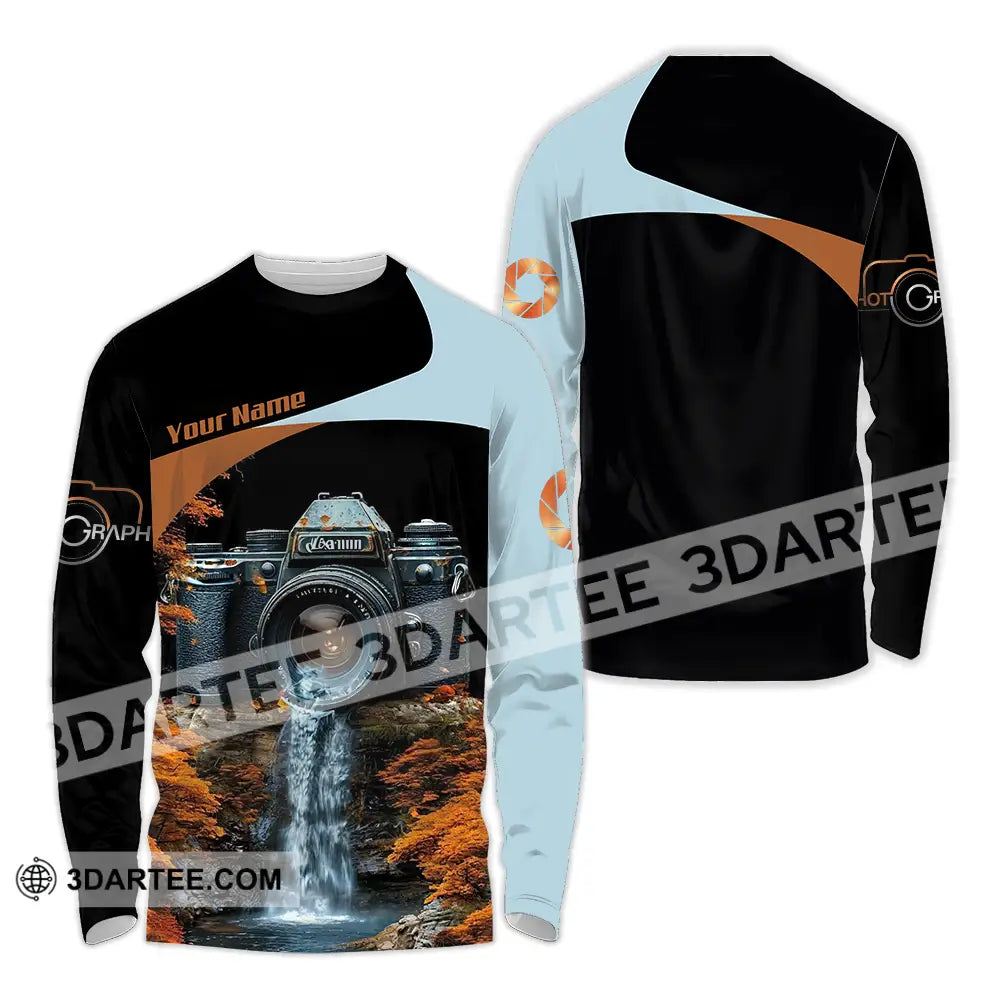Unisex Shirt - Custom Photography 3D Shirt - Long Sleeve Shirt / S - T-shirt